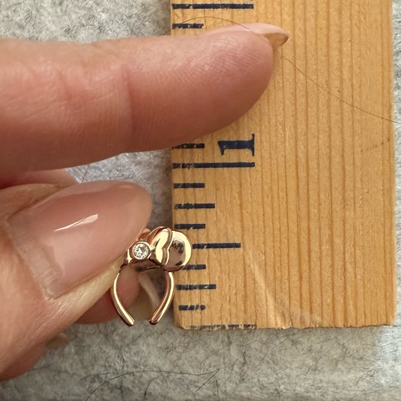 Disney Minnie Mouse Headband Earrings EUC Rose Gold color - Picture 4 of 5